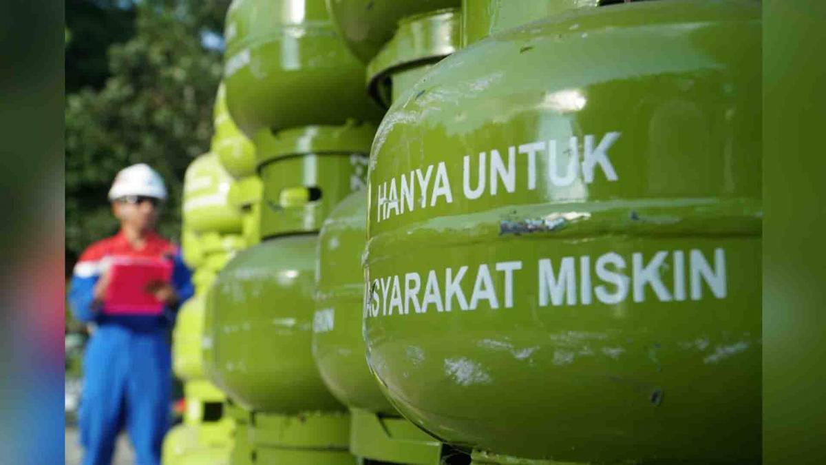 Ilustrasi gas LPG 3 kg. | Foto: Pertamina