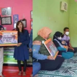 Walikota Sukabumi menyalurkan bantuan dari program Udunan Online kepada warga Kota Sukabumi | Foto : Ist