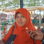 Anggota DPRD Kabupaten Sukabumi Leni Liawati